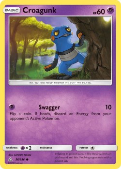 Carte Pokémon: Croagunk