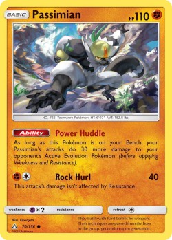 Carte Pokémon: Passimian