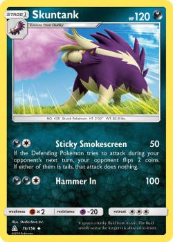 Carte Pokémon: Skuntank