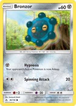 Carte Pokémon: Bronzor