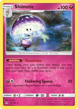 Carte Pokémon: Shiinotic