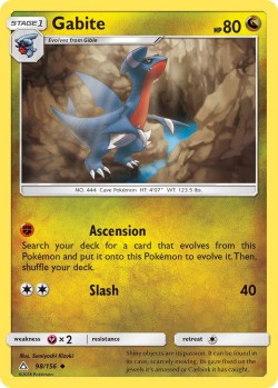 Carte Pokémon: Gabite