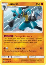 Carte Pokémon: Lucario