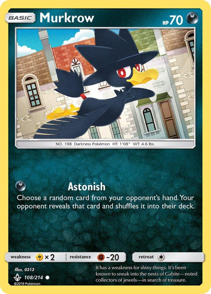 Carte Pokémon: Murkrow [Cornèbre]