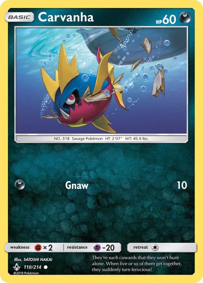 Carte Pokémon: Carvanha [Carvanha]