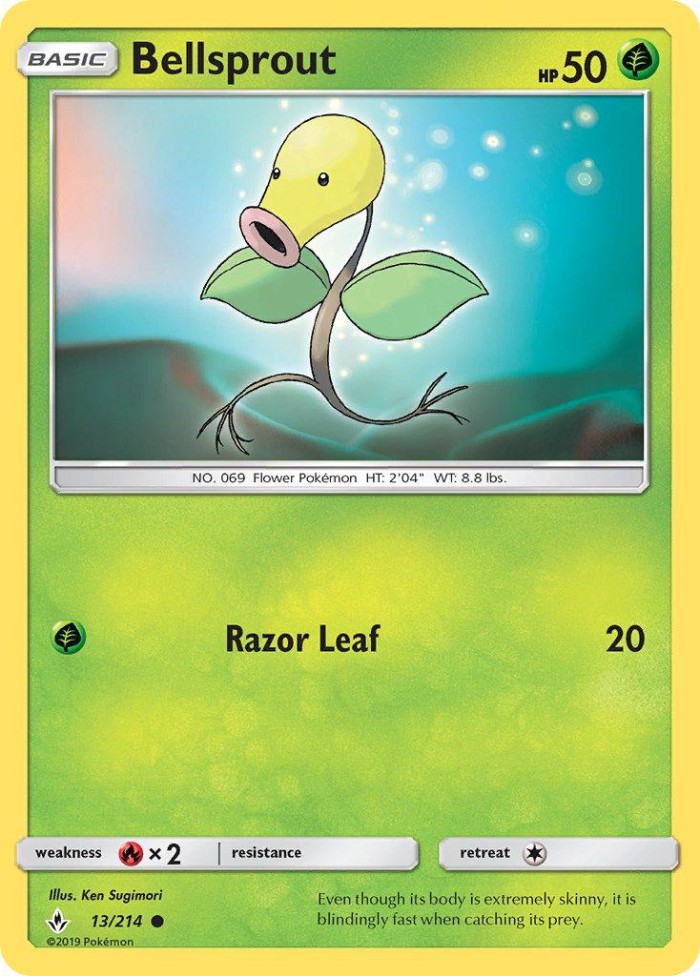 Carte Pokémon: Bellsprout [Chétiflor]