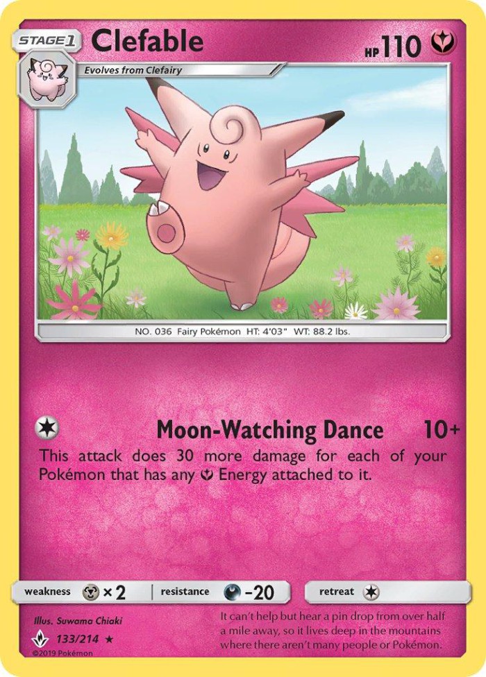 Carte Pokémon: Clefable [Mélodelfe]