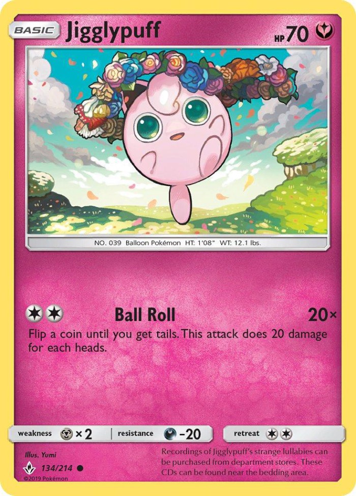 Carte Pokémon: Jigglypuff [Rondoudou]