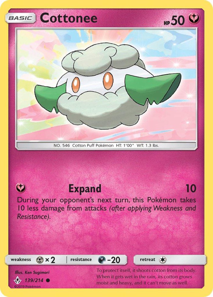 Carte Pokémon: Cottonee [Doudouvet]