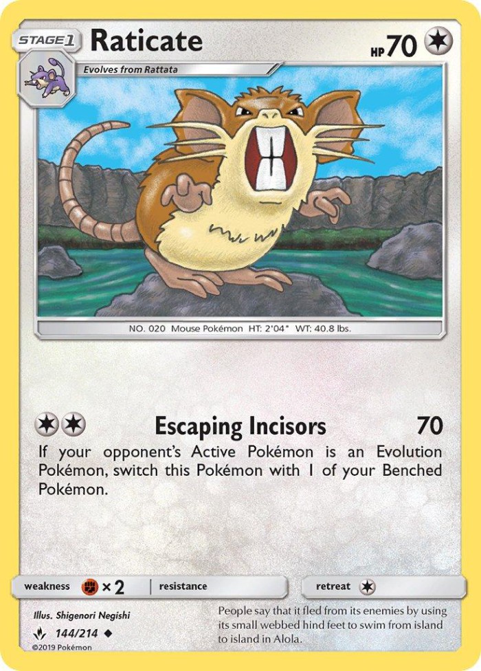 Carte Pokémon: Raticate [Rattatac]