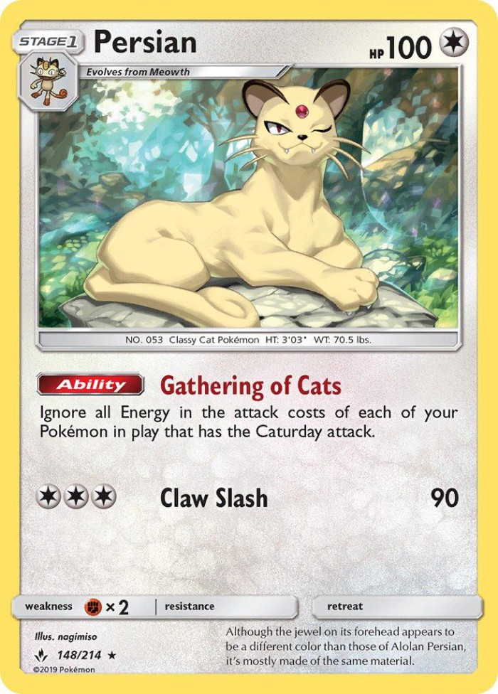 Carte Pokémon: Persian [Persian]