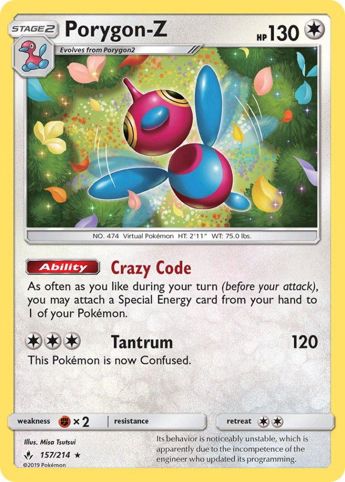 Carte Pokémon: Porygon-Z [Porygon-Z]