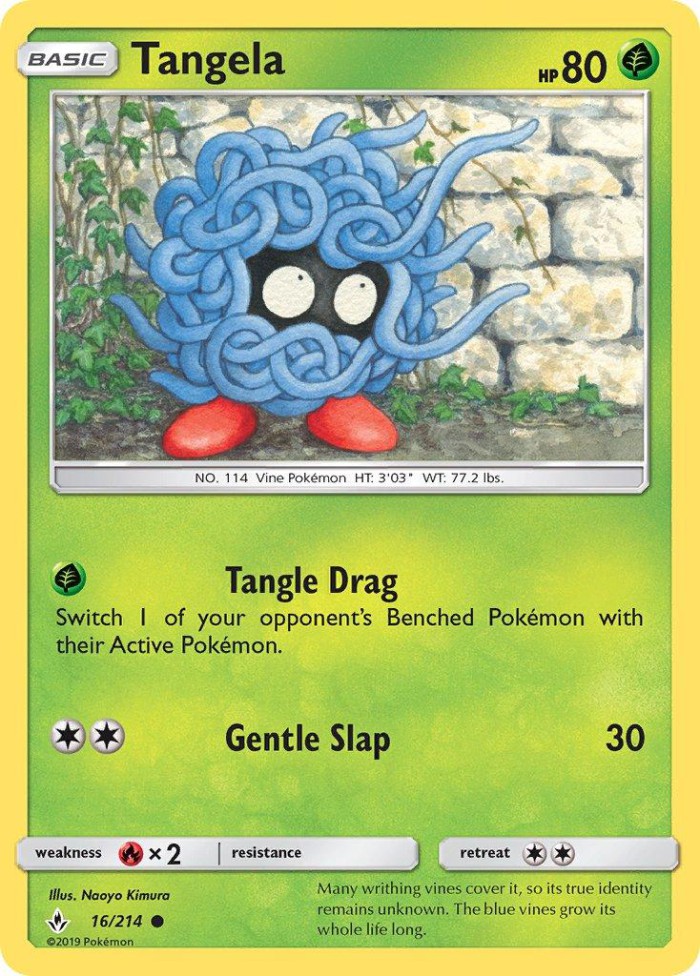 Carte Pokémon: Tangela [Saquedeneu]