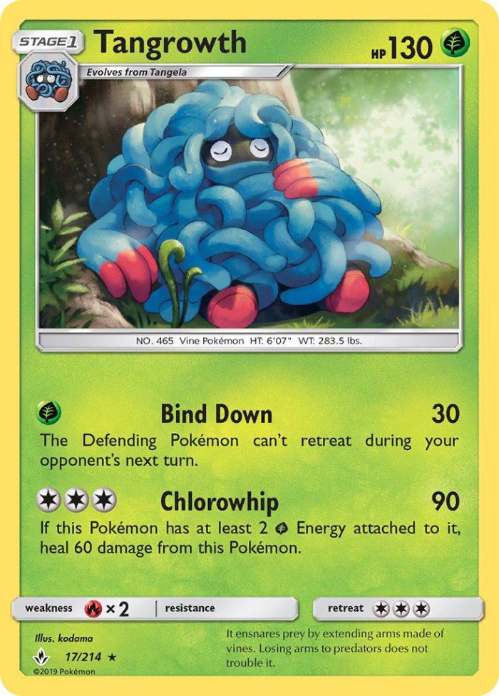 Carte Pokémon: Tangrowth [Bouldeneu]