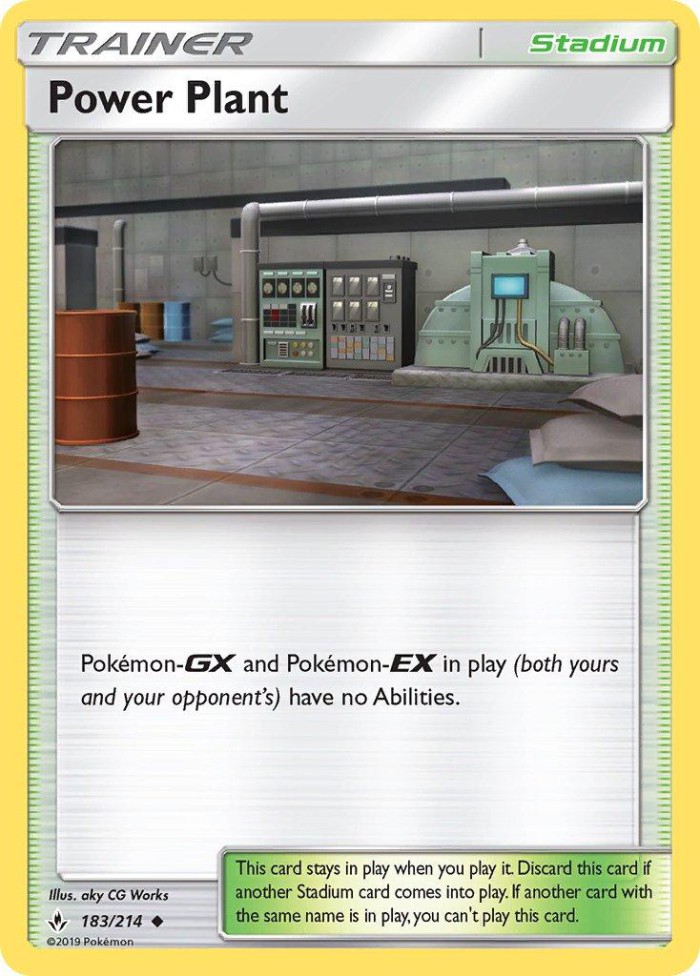 Carte Pokémon: Power Plant [Centrale d'Énergie]