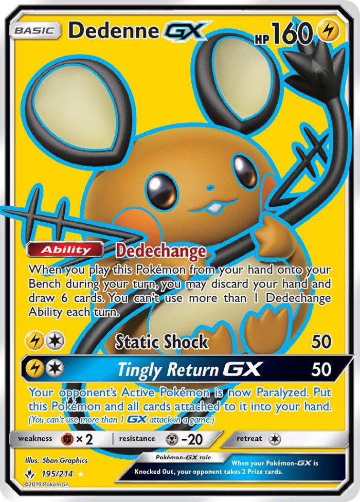 Carte Pokémon: Dedenne GX [Dedenne GX]