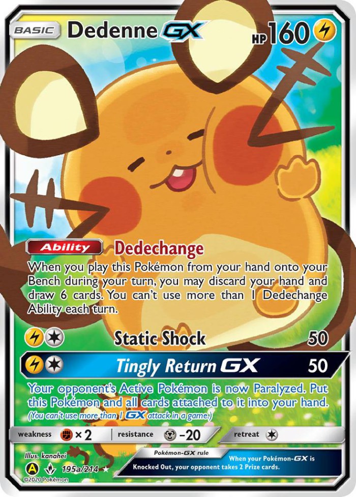 Carte Pokémon: Dedenne GX [Dedenne GX]