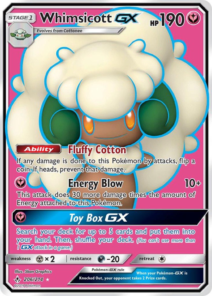 Carte Pokémon: Whimsicott GX [Farfaduvet GX]