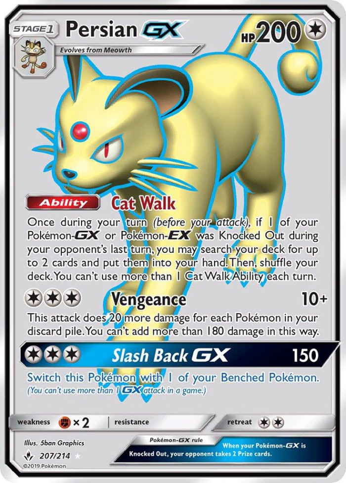 Carte Pokémon: Persian GX [Persian GX]