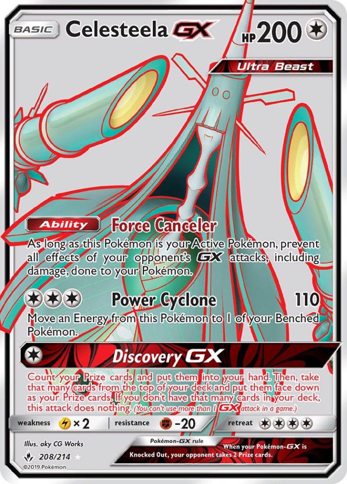 Carte Pokémon: Celesteela GX [Bamboiselle GX]