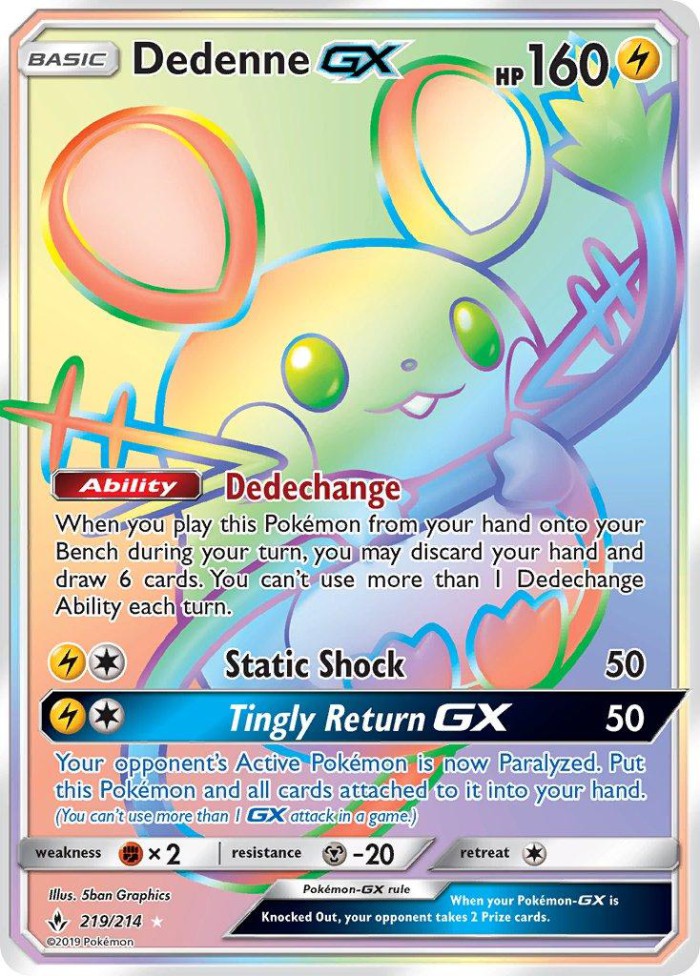 Carte Pokémon: Dedenne GX [Dedenne GX]