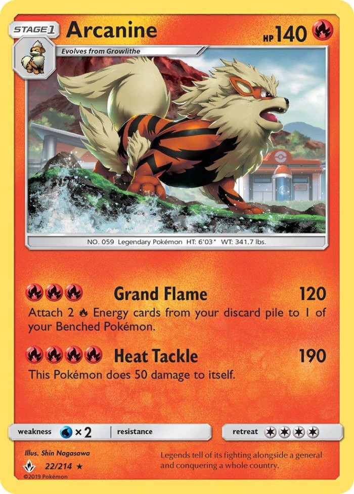 Carte Pokémon: Arcanine [Arcanin]