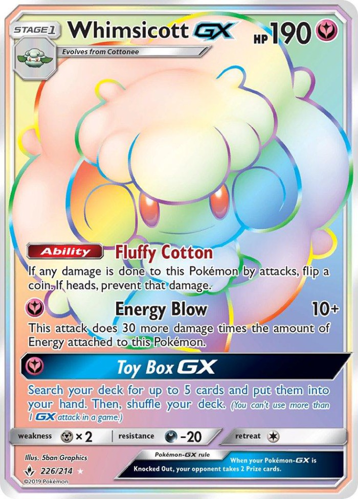 Carte Pokémon: Whimsicott GX [Farfaduvet GX]