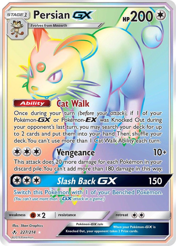 Carte Pokémon: Persian GX [Persian GX]