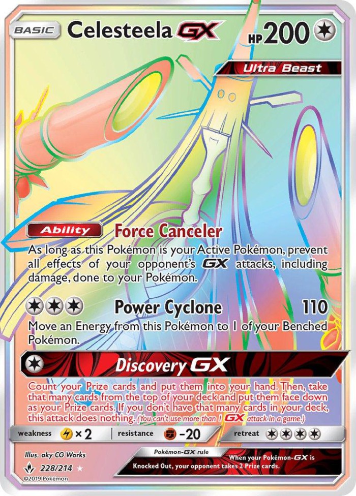 Carte Pokémon: Celesteela GX [Bamboiselle GX]