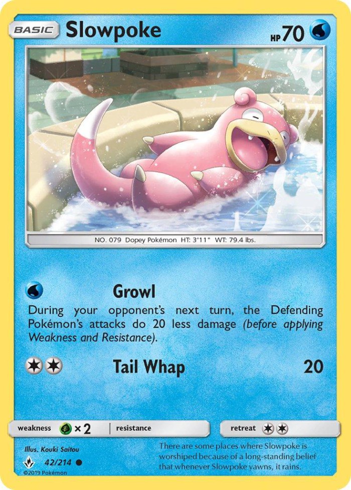 Carte Pokémon: Slowpoke [Ramoloss]