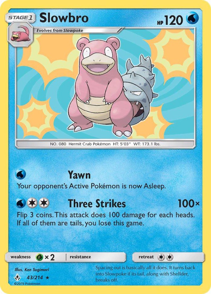 Carte Pokémon: Slowbro [Flagadoss]