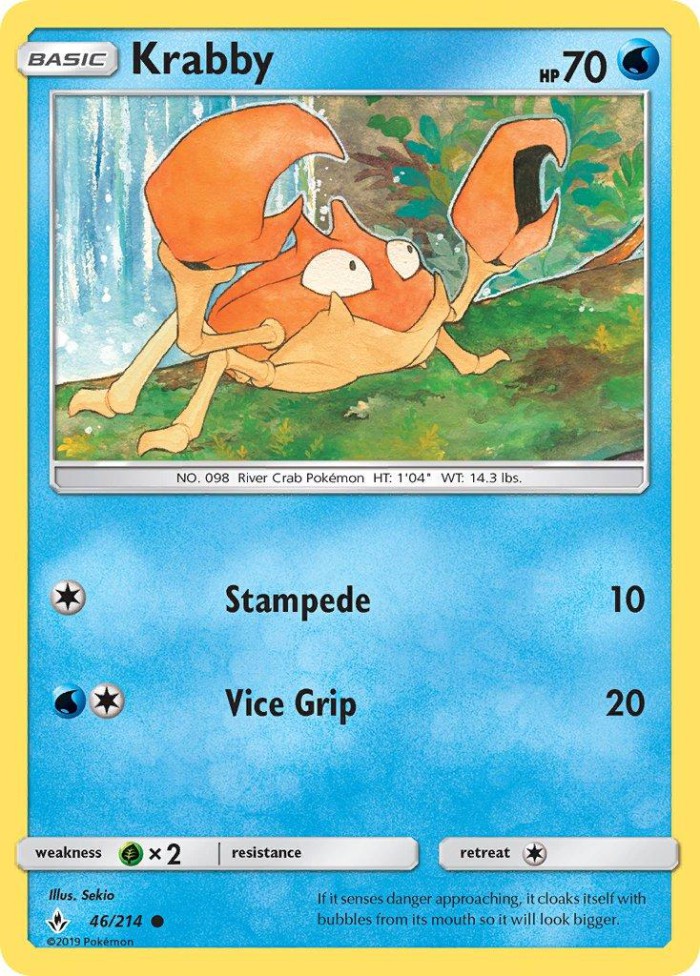 Carte Pokémon: Krabby [Krabby]