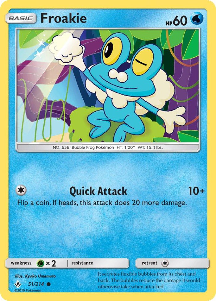 Carte Pokémon: Froakie [Grenousse]