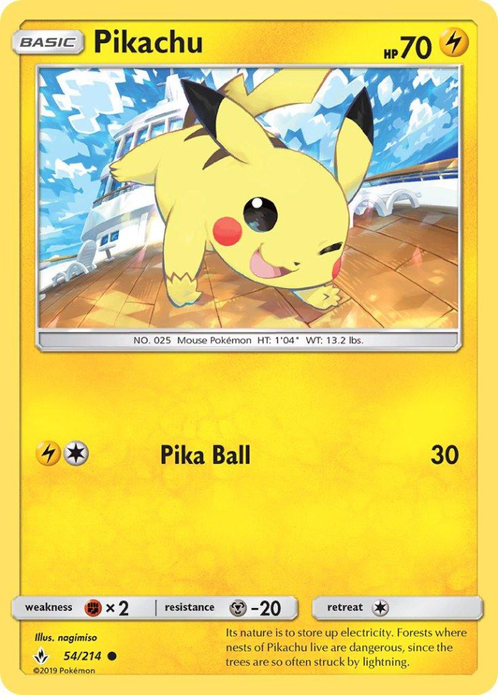 Carte Pokémon: Pikachu [Pikachu]