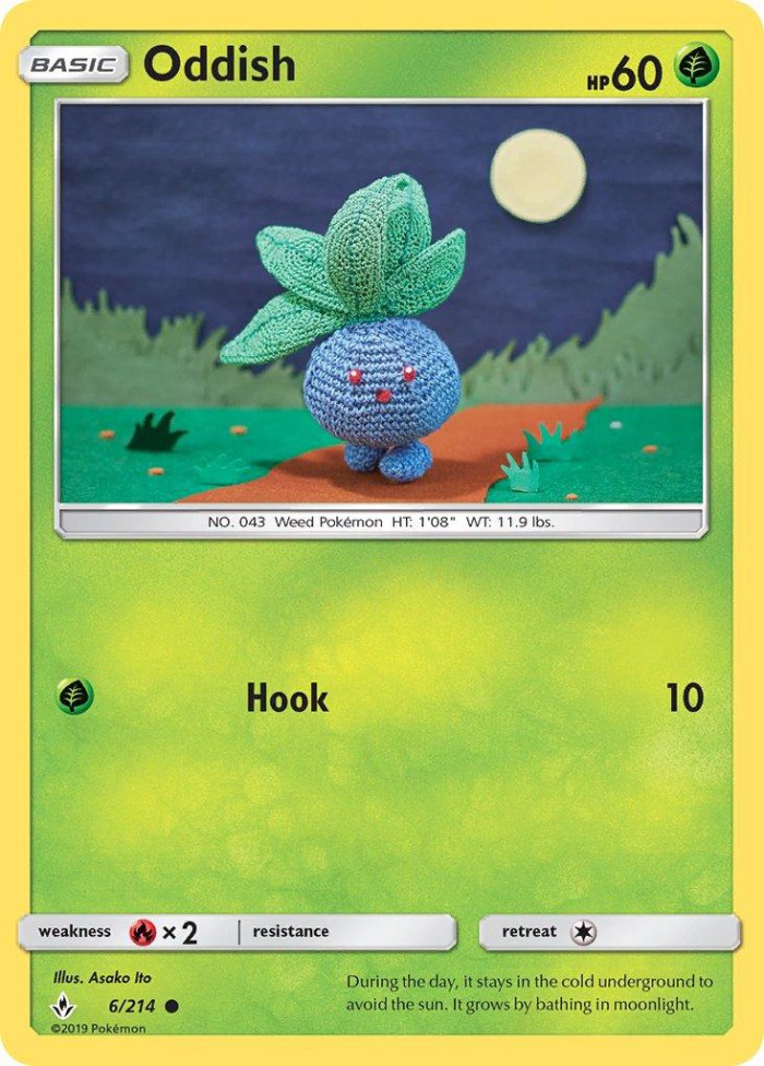 Carte Pokémon: Oddish [Mystherbe]