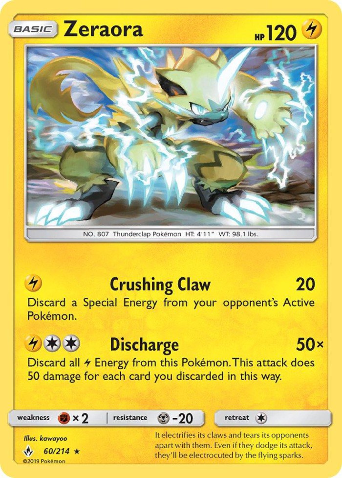 Carte Pokémon: Zeraora [Zeraora]