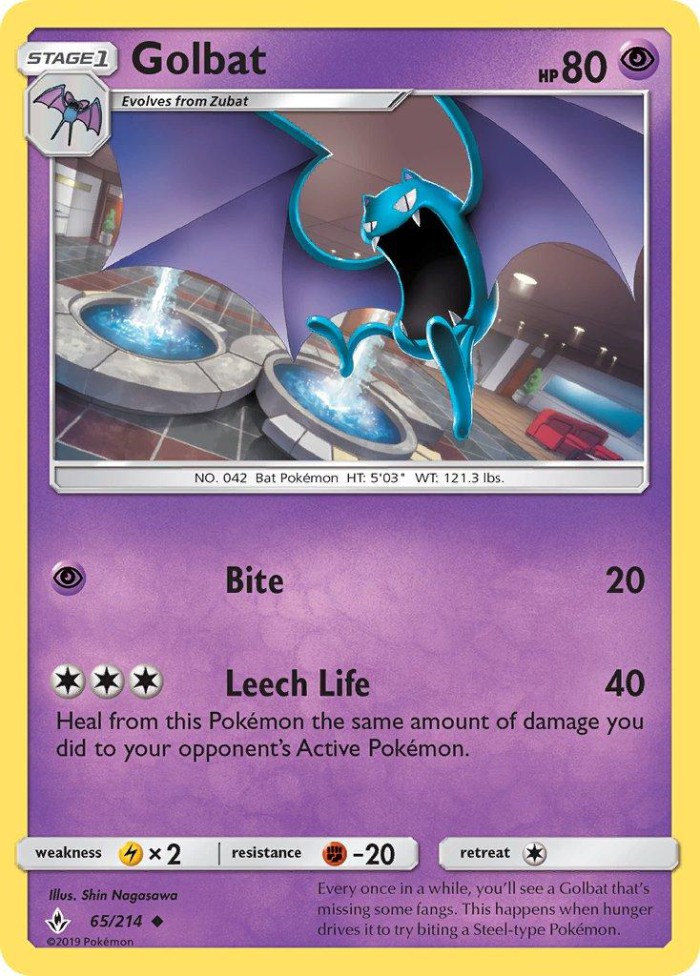 Carte Pokémon: Golbat [Nosferalto]