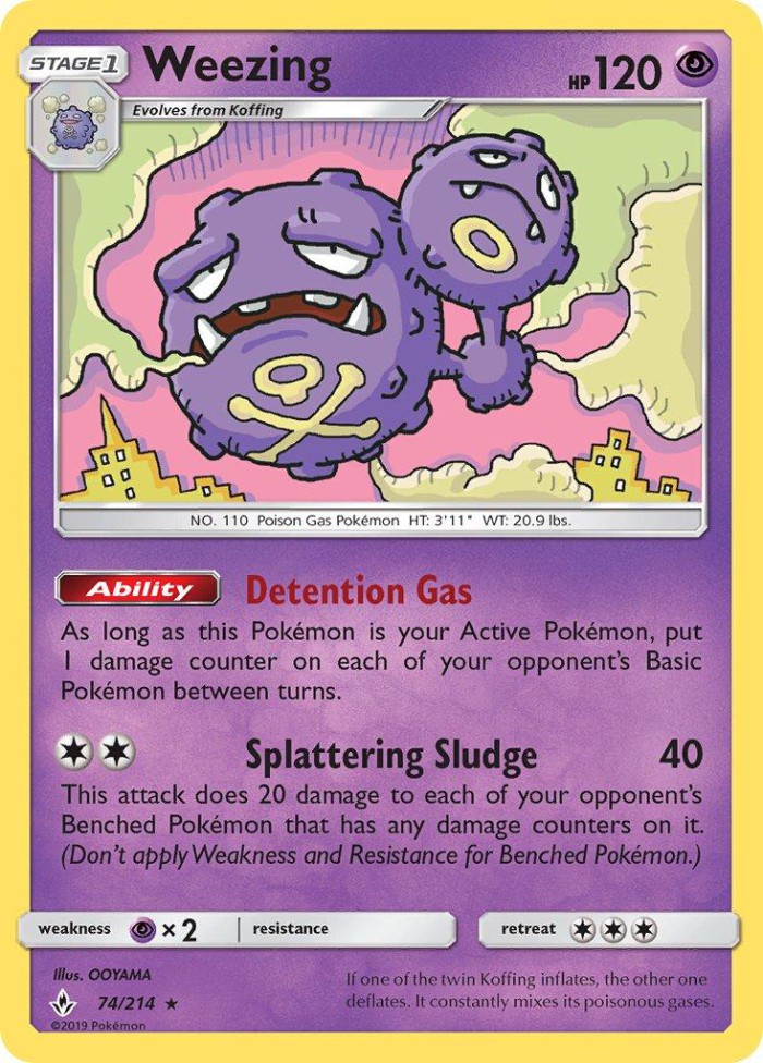 Carte Pokémon: Weezing [Smogogo]