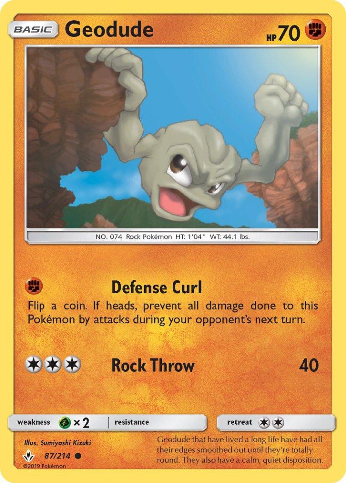 Carte Pokémon: Geodude [Racaillou]