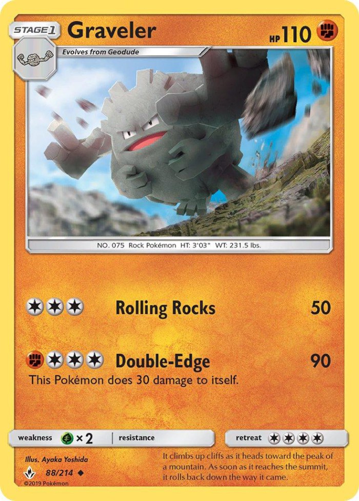 Carte Pokémon: Graveler [Gravalanch]