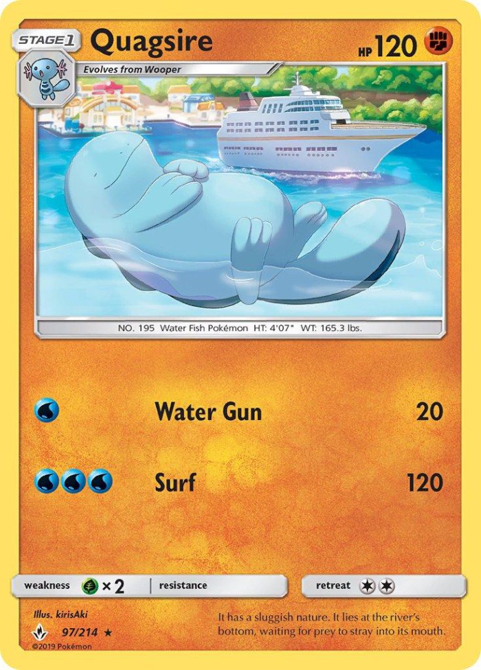 Carte Pokémon: Quagsire [Maraiste]