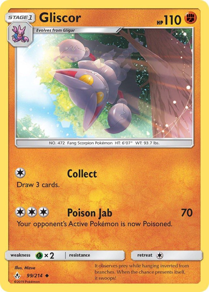 Carte Pokémon: Gliscor [Scorvol]