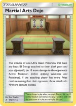 Carte Pokémon: Dojo des Arts Martiaux