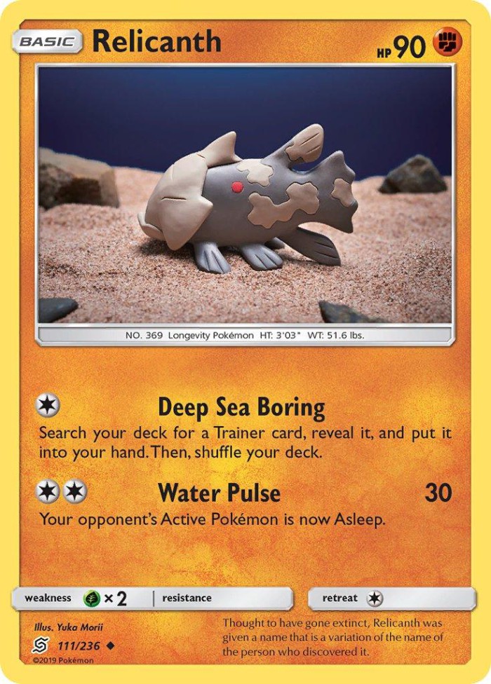 Carte Pokémon: Relicanth [Relicanth]