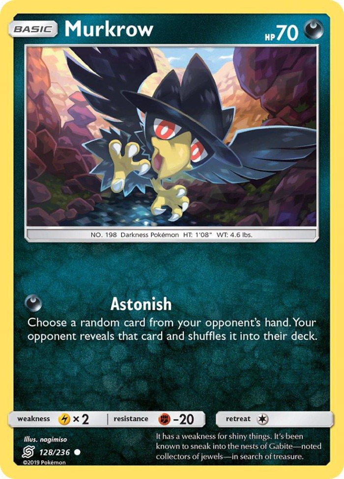 Carte Pokémon: Murkrow [Cornèbre]