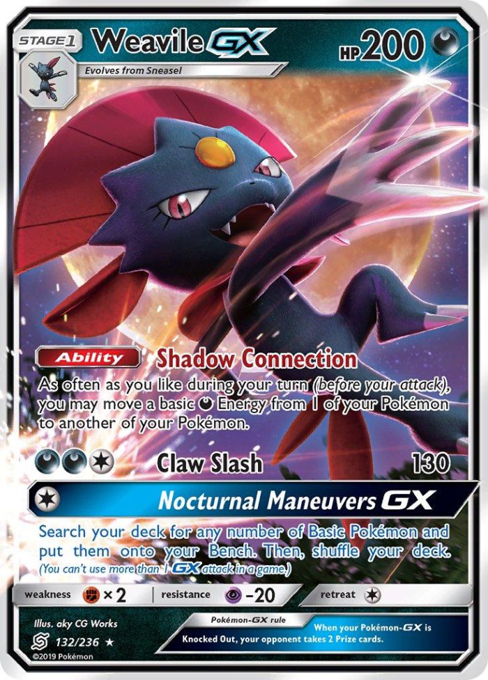 Carte Pokémon: Weavile GX [Dimoret GX]