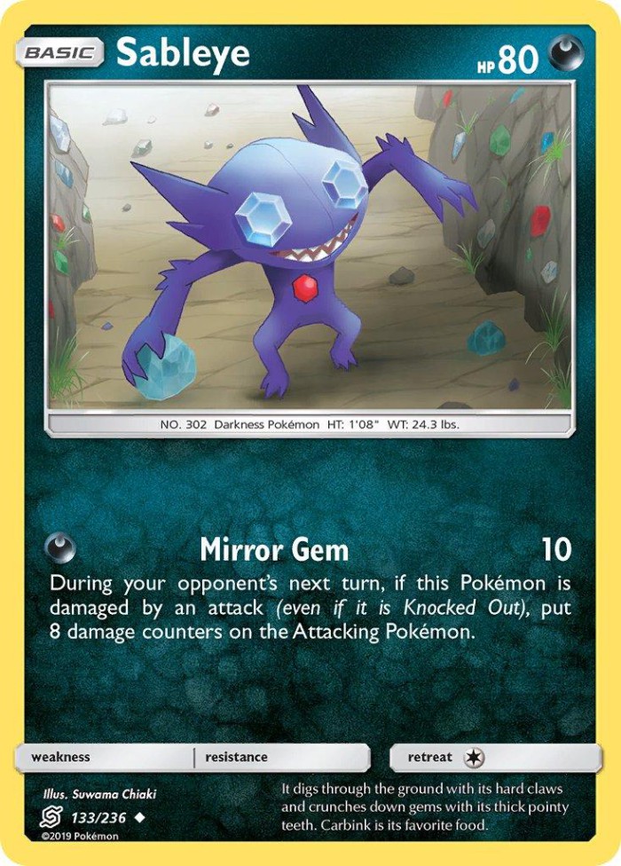 Carte Pokémon: Sableye [Ténéfix]