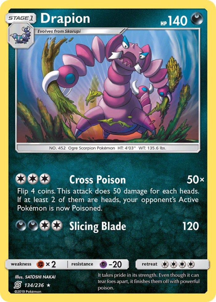 Carte Pokémon: Drapion [Drascore]