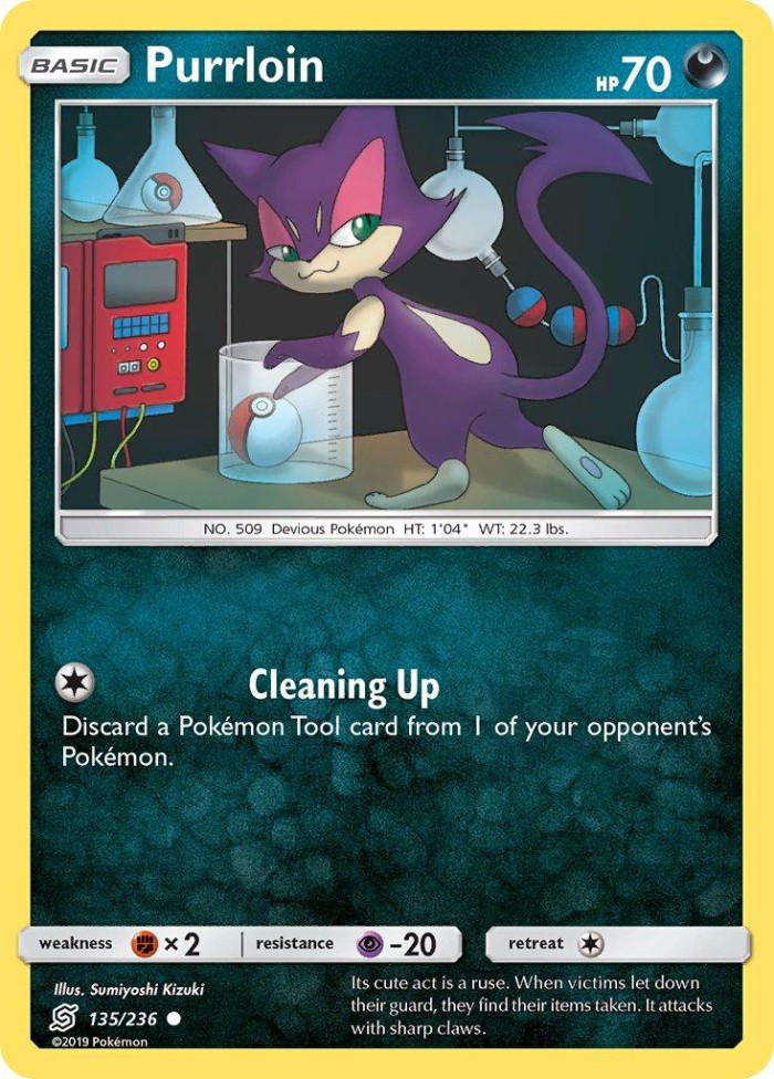 Carte Pokémon: Purrloin [Chacripan]