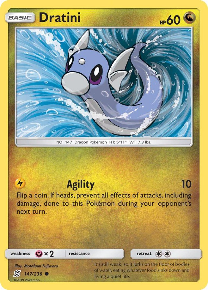 Carte Pokémon: Dratini [Minidraco]